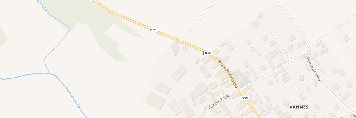 Plan du 33 Rte de Vermoise à Sainte-Maure