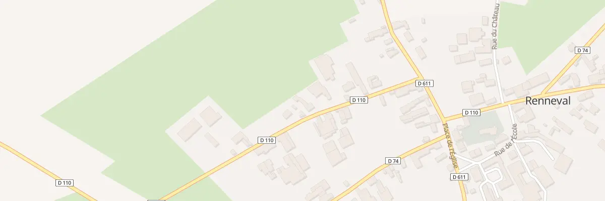 Plan du 5 Rte de Vigneux-hocquet à Renneval