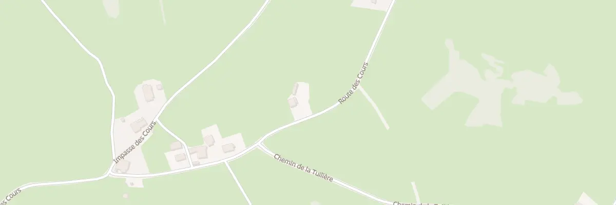 Plan du 9 Rte des Cours à La Bénisson-Dieu