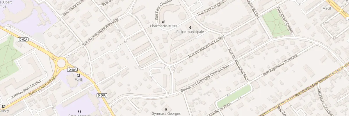 Plan du 22 Rue du Maréchal Leclerc à La Chapelle-Saint-Luc