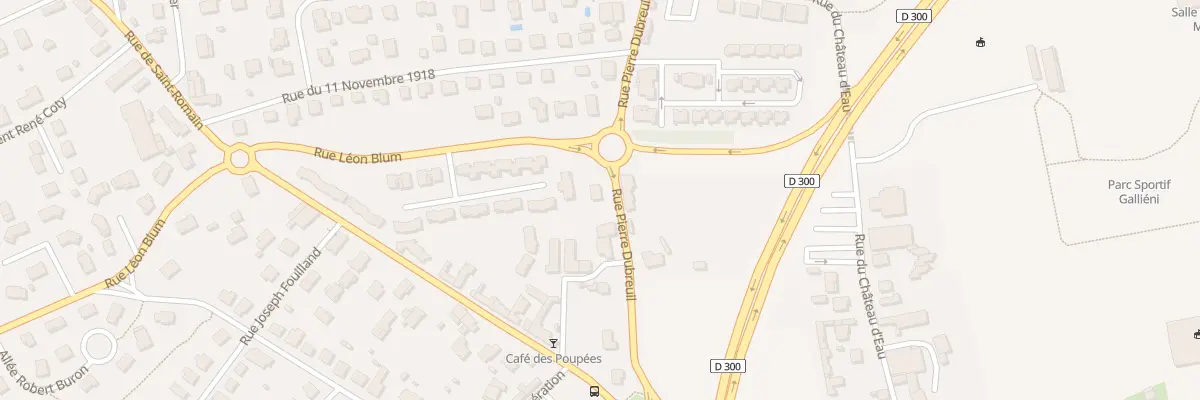 Plan du 189 Rue Pierre Dubreuil à Riorges
