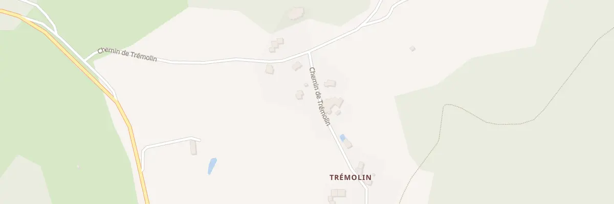 Plan du 6 Che de Trémolin à Lavieu