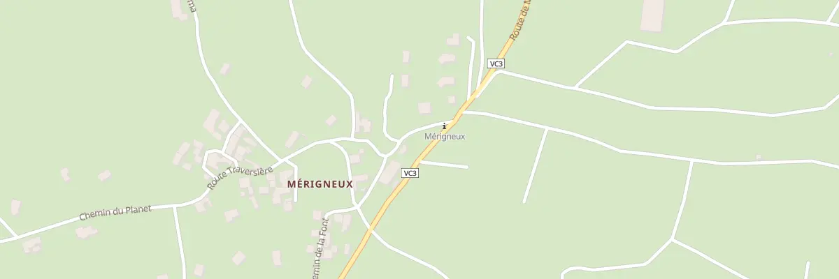 Plan du 5468 Rte Traversière à Lézigneux