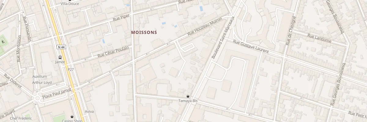 Plan du 24 Rue Houzeau Muiron à Reims
