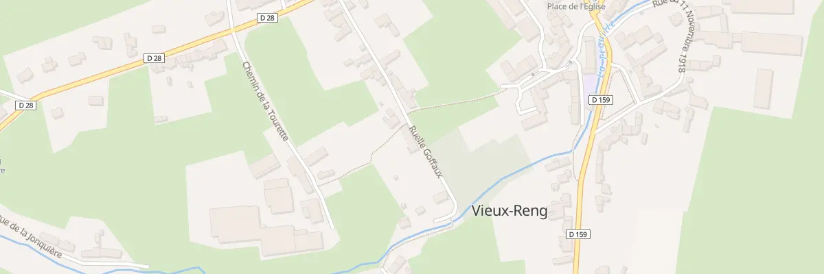 Plan du 34 Rue Goffaux à Vieux-Reng