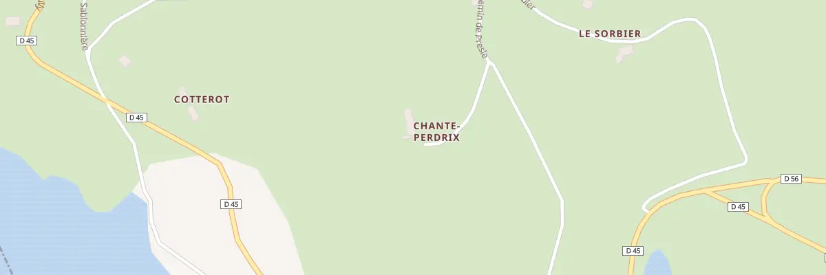 Plan du 492 Che de Presle à Cordelle