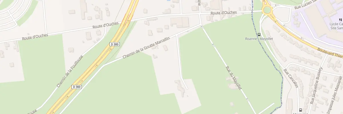 Plan du 81 Che de la Goutte-Marcellin à Riorges