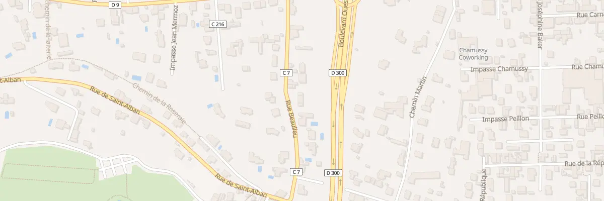 Plan du 177 Rue de Beaulieu à Riorges