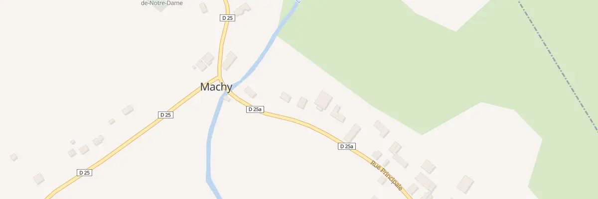 Plan du 7B Rue Principale à Machy