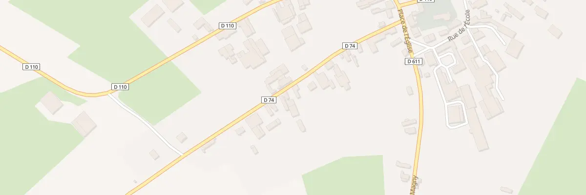 Plan du 8 Rte de Chaourse à Renneval