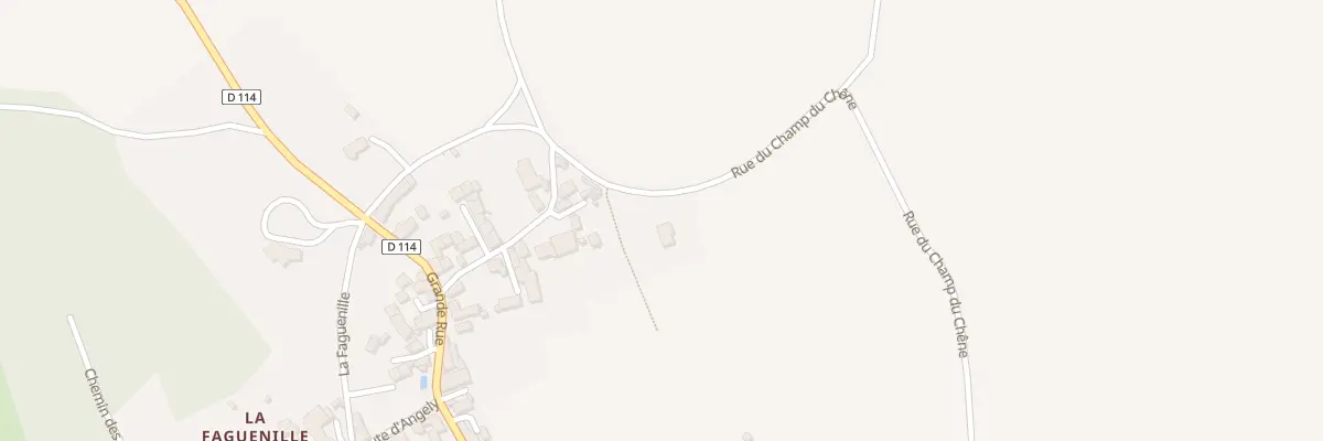 Plan du 4 Rue du Champ du Chene à Blacy