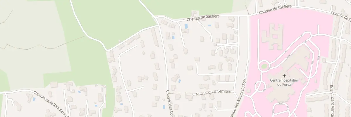 Plan du 18 Che des Combes à Montbrison