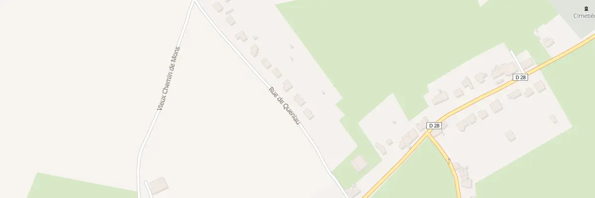 Plan du 40 Rue de Queniau à Vieux-Reng