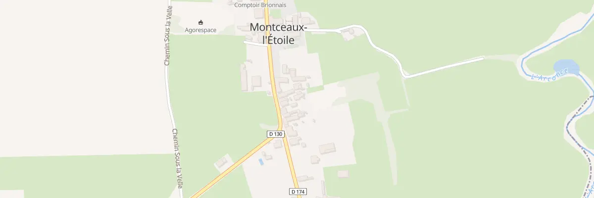 Plan du 34 Rue de la Foire du 30 Avril à Montceaux-l’Étoile