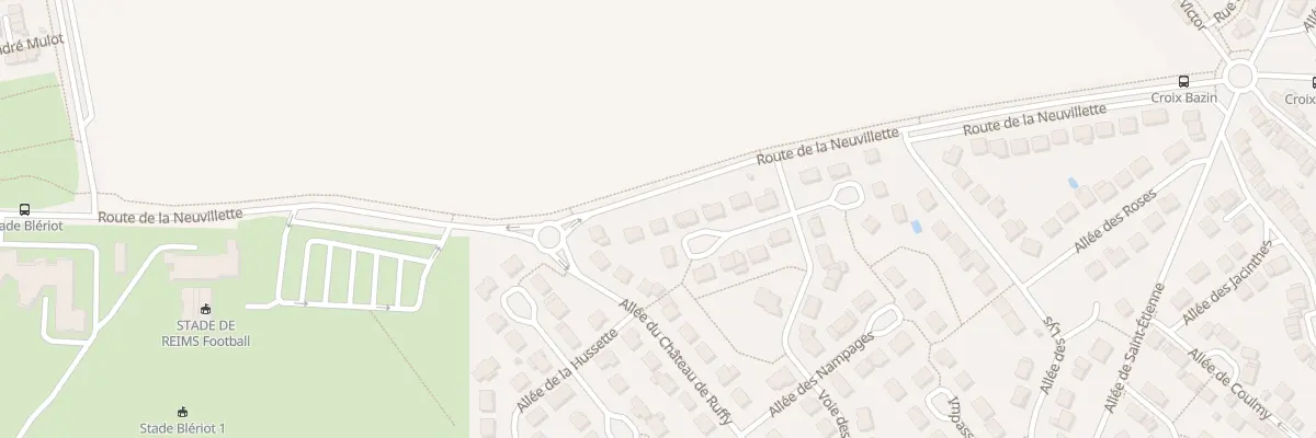 Plan du 18 All de la Carelle d’Empas à Bétheny