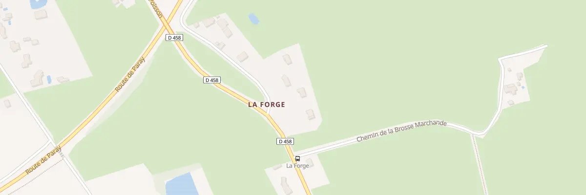 Plan du 885 Rte de Poisson à Saint-Yan