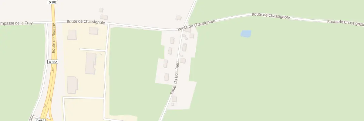 Plan du 5026 Le Bois Dieu à Baugy