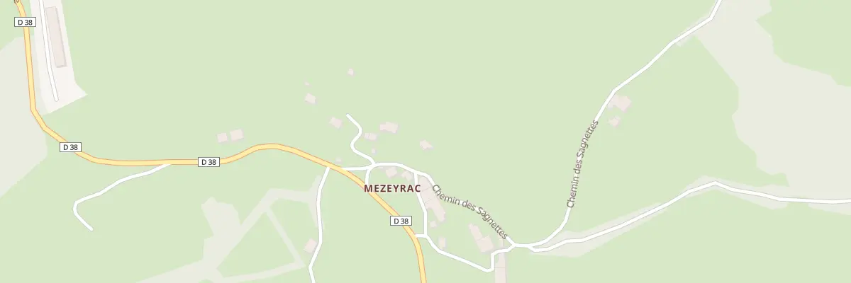 Plan du 5129 Mezeyrat à Présailles
