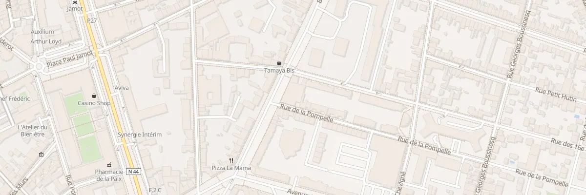 Plan du 17 Bd Saint-Marceaux à Reims