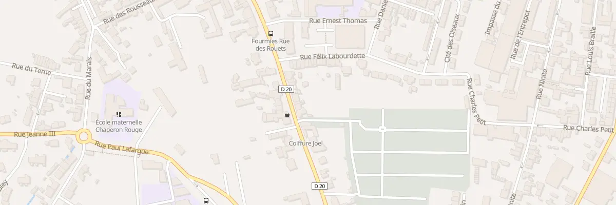 Plan du 31 Rue des Rouets à Fourmies