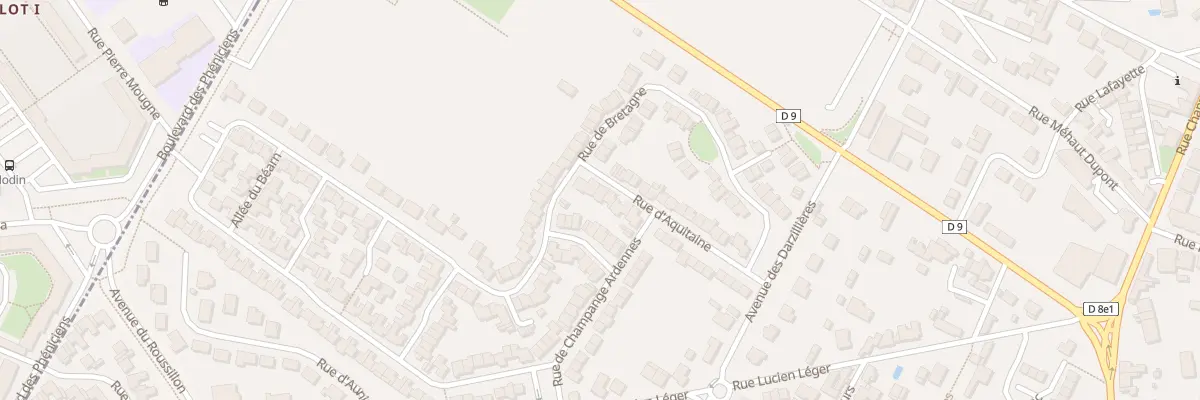 Plan du 29 Rue D Aquitaine à Cormontreuil