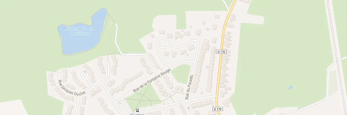 Plan du 53 Rue du Paradis à Fourmies