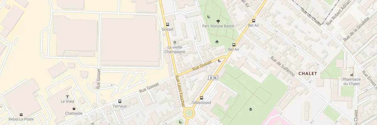 Plan du 65 Rue Gosset à Reims
