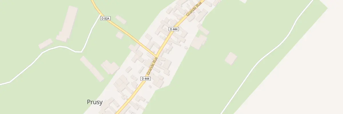 Plan du 28 Rue Grande Rue à Prusy