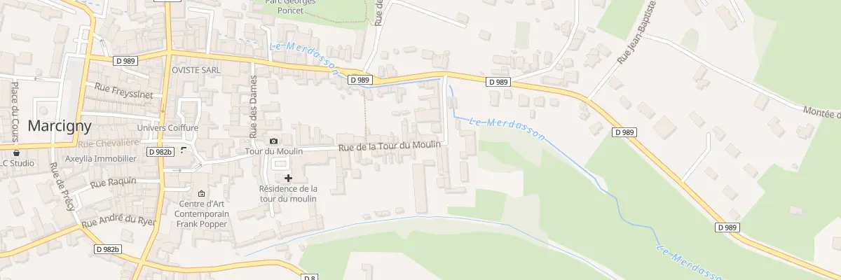 Plan du 35 Rue de la Tour à Marcigny
