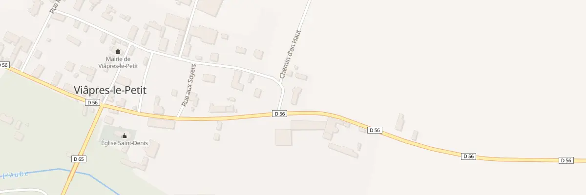 Plan du 34 Le Village à Viâpres-le-Petit