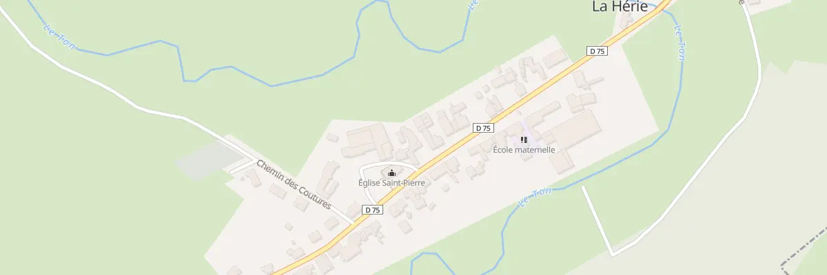 Plan du 21 Rue Maurice Brugnon à La Hérie