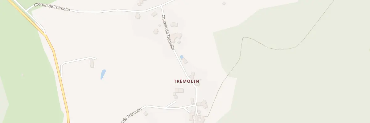 Plan du 9 Che de Trémolin à Lavieu
