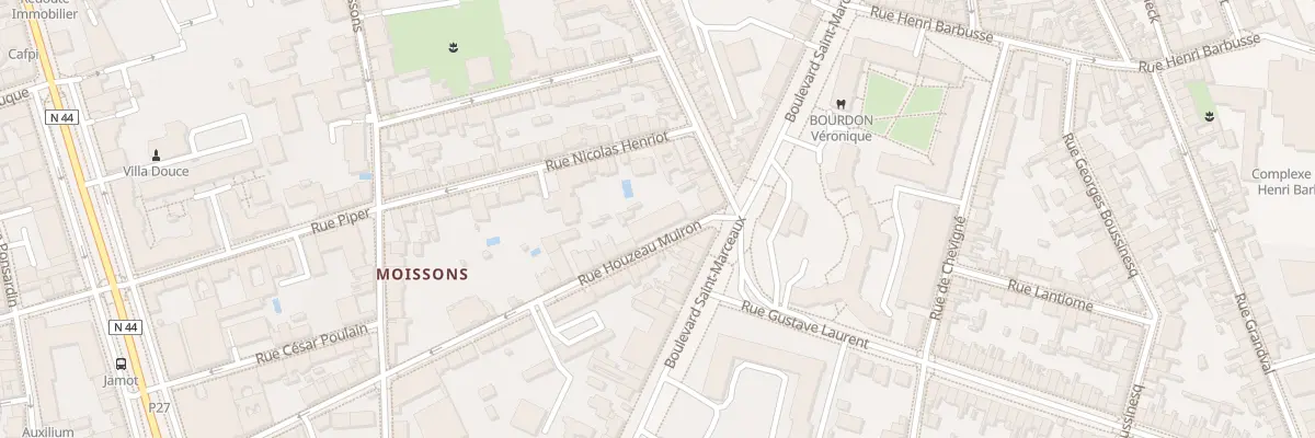 Plan du 45 Rue Houzeau Muiron à Reims