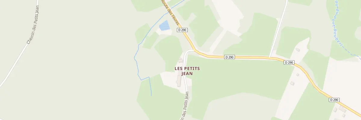 Plan du 221 Les Petits Jean à Montsauche-les-Settons