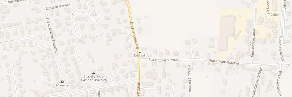 Plan du 662 Rue Pierre Dubreuil à Riorges