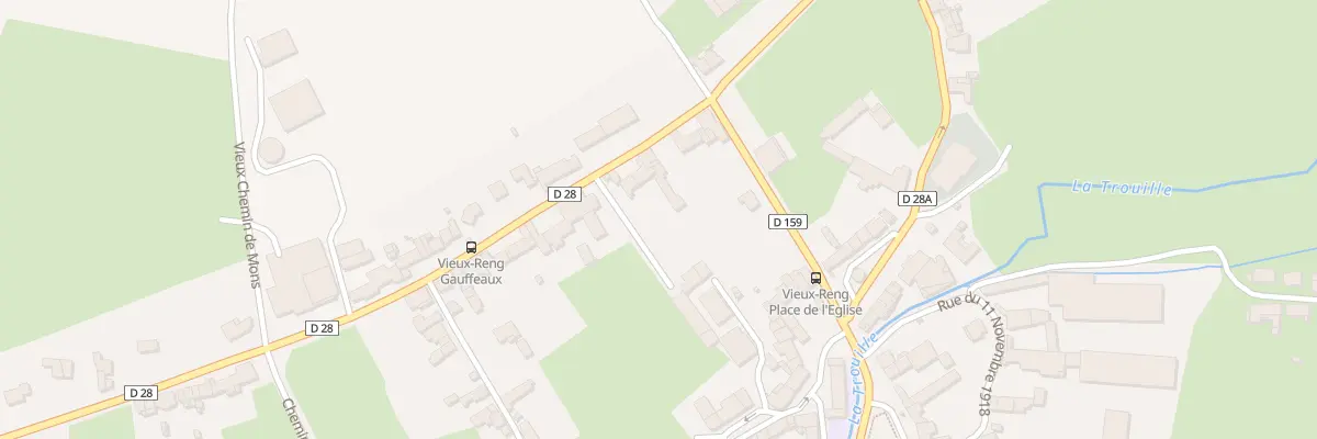 Plan du 11 Rue de Maubeuge à Vieux-Reng