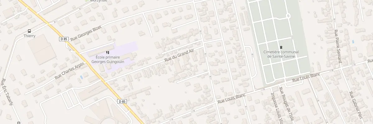 Plan du 5 Rue du Grand Air à Sainte-Savine