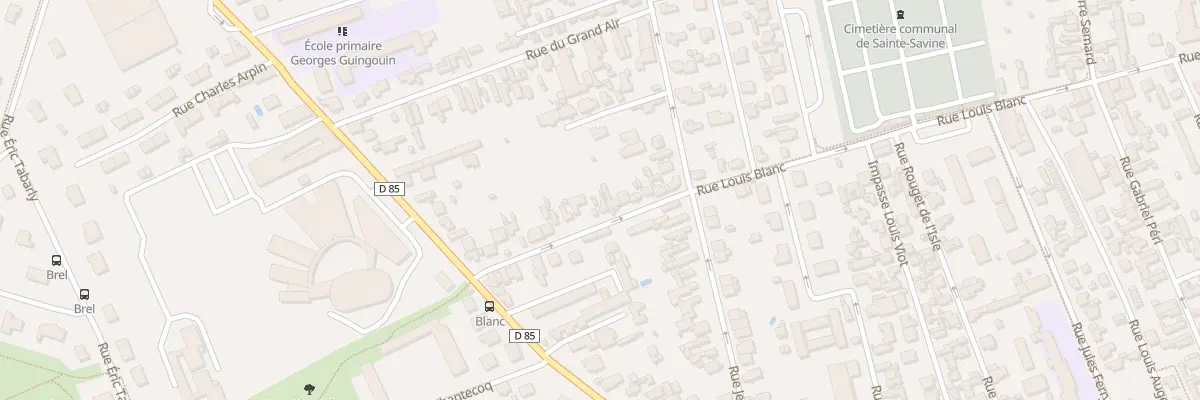 Plan du 74 Rue Louis Blanc à Sainte-Savine