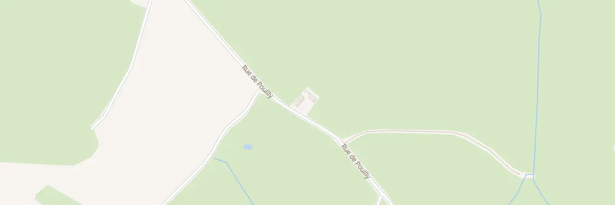 Plan du 5013 Pouilly à Vitry-en-Charollais