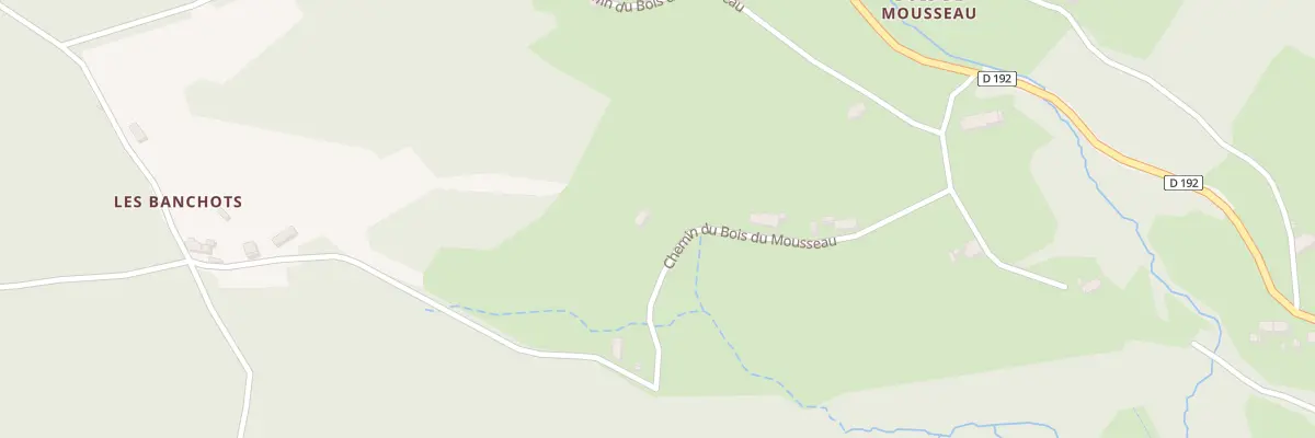 Plan du 15 Chem du Bois du Mousseau à Poil