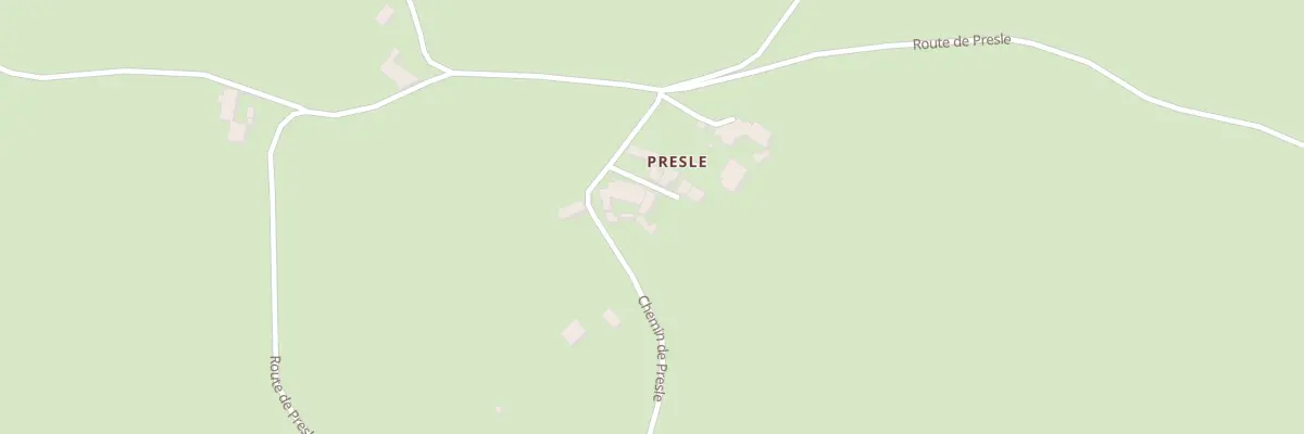 Plan du 36 Imp de Presle à Cordelle
