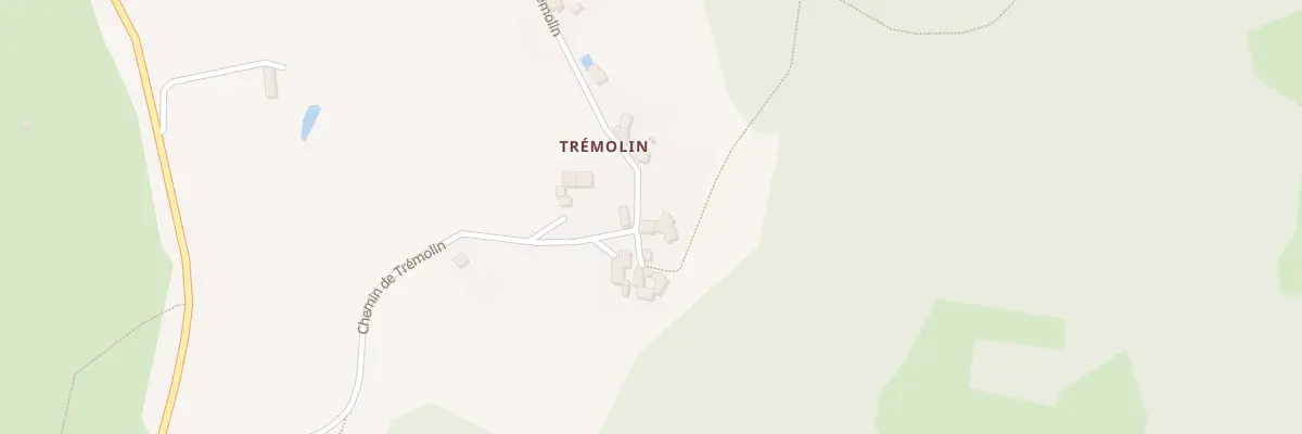 Plan du 15 Che de Trémolin à Lavieu