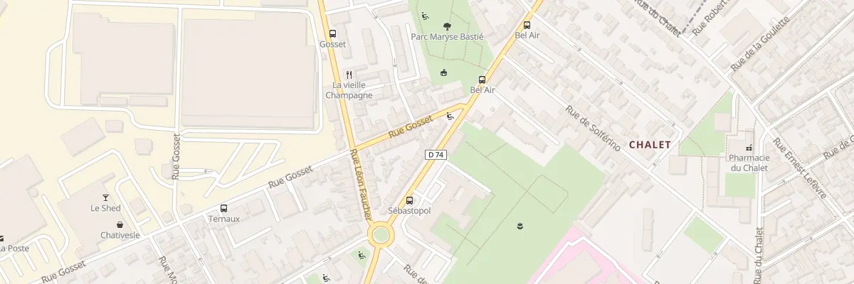 Plan du 41 Rue de Bétheny à Reims