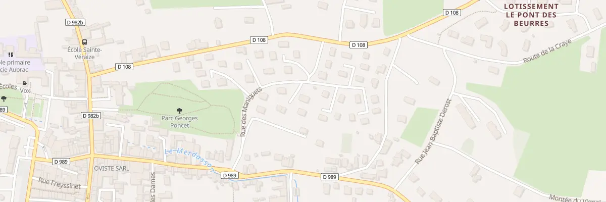 Plan du 12 Rue des Maniguets à Marcigny