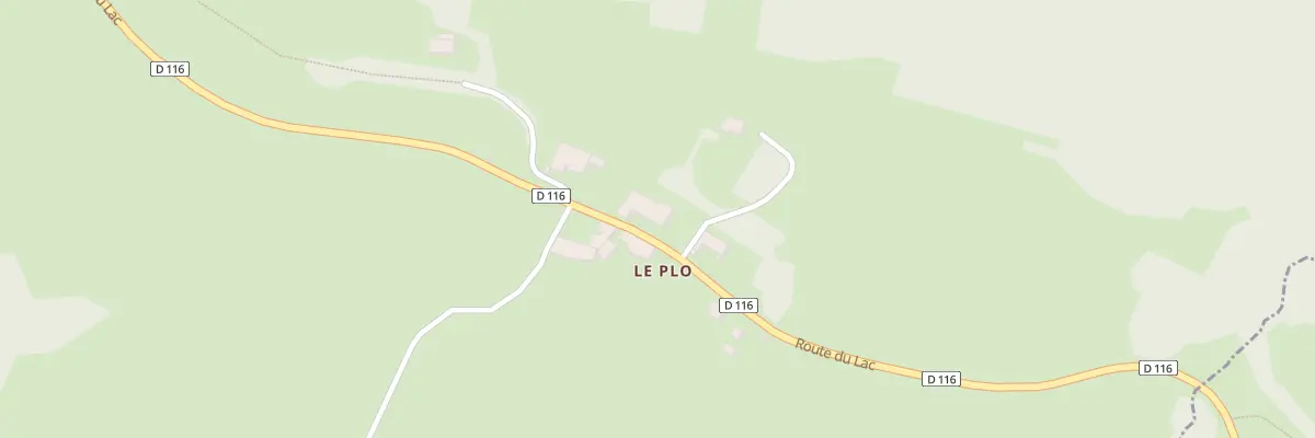 Plan du 5005 Le Plo à Issarlès