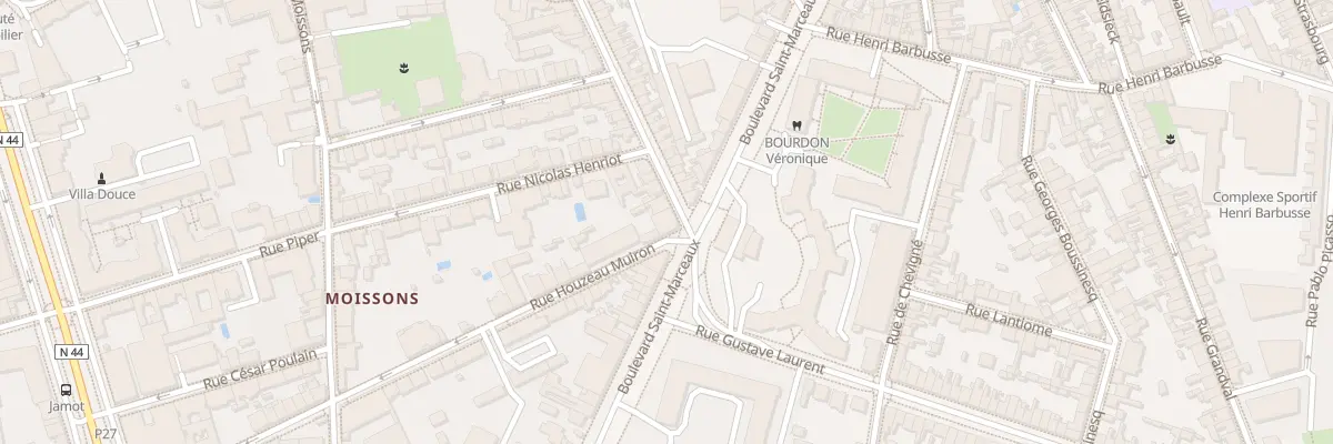 Plan du 49 Rue Houzeau Muiron à Reims