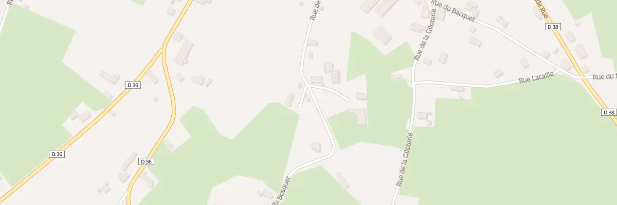 Plan du 2 Rue du Bosquet à Landouzy-la-Ville