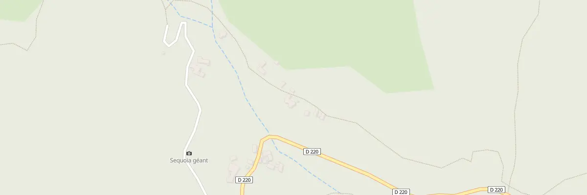 Plan du 5185 Mont Touret à Sablières