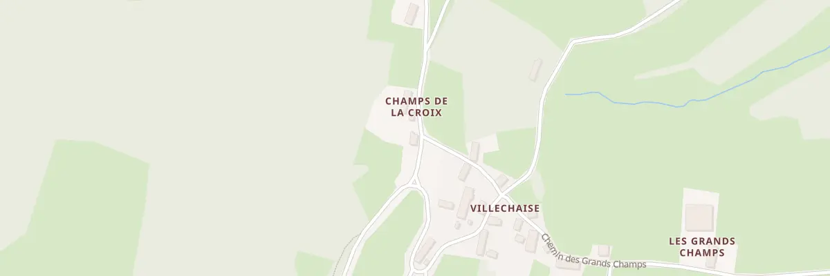 Plan du 108 Champs de la Croix à Glux-en-Glenne