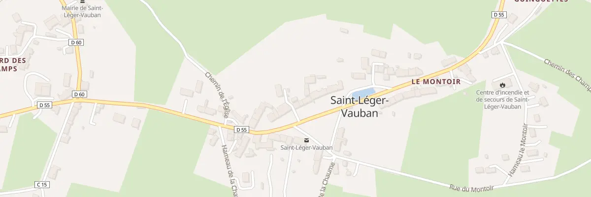 Plan du 11 Pl Vauban à Saint-Léger-Vauban